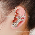 newest design punk clip on earring holder gecko animal shape earring